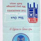 Matchbook Cover Community Federal Savings & Loan Association Missouri