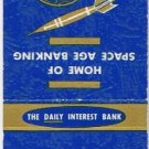 Matchbook Cover BMC Durfee Trust Company Fall River Massachusetts 235 Main 5661