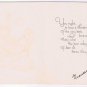 Christmas Card Santa Gramophone Feet On Pillow
