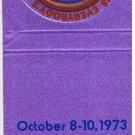 Matchbook Cover American Banking Association ABA Convention 73 Chicago Purple