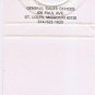 Matchbook Cover American Banking Association ABA Convention 73 Chicago Purple