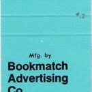 Matchbook Cover Bookmatch Advertising Co Melbourne Australia