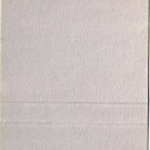 Matchbook Cover West Federal Savings & Loan Kenosha Wisconsin