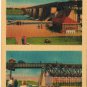 Postcard Locks Red River Lockport Near Winnipeg Manitoba
