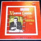 Mario Lanza Sings Christmas Songs 10" LP RCA Victor