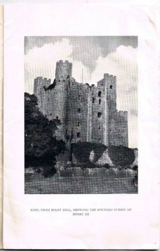 VINTAGE Rochester Castle & Keep Tourist Guide England 1953