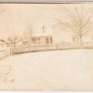 Postcard RPPC Homestead In Blanket Of Snow