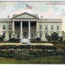 District Of Columbia DC Postcard Washington White House Flowers 1906