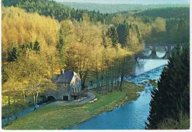 Belgium Postcard Chiny Sur Semois Mill Moulin Of Cambier