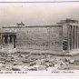 Greece Postcard RPPC Athens The Erechtheion Old Temple of Athena