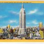 New York Postcard NYC Midtown Skyline Empire State Building
