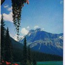 Alberta Postcard The Glacier From Emerald Lake Chalet Canadian Rockies