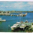 Florida Postcard Clearwater Marina & Yacht Basin Gulf Of Mexico