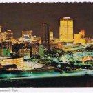 Alberta Postcard Downtown Edmonton By Night