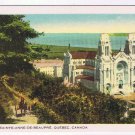 Postcard Basilique Sainte Anne de Beaupre Basilica Quebec