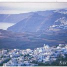 Greece Postcard Santorini Aerial View