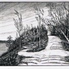 Manitoba Laminated Postcard RPPC Gillam Landing Lake For Frost Planes