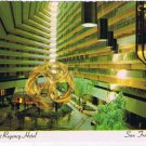 California Postcard Hyatt Regency Hotel Atrium Living Trees Eclipse