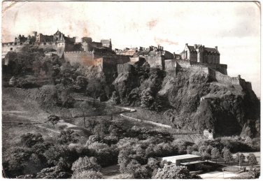 United Kingdon UK Postcard Edinburgh Castle