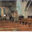 United Kingdom UK Scotland Postcard Ardrishaig Interior Parish Church 1912