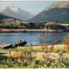United Kingdom UK Scotland Postcard RPPC Ballachulish Ferry Sgurr Dhonuill