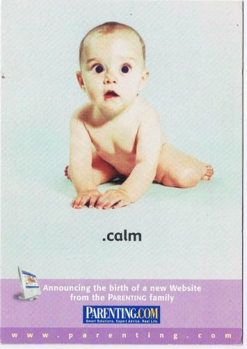 Advertising Postcard Parenting Magazine Website Baby