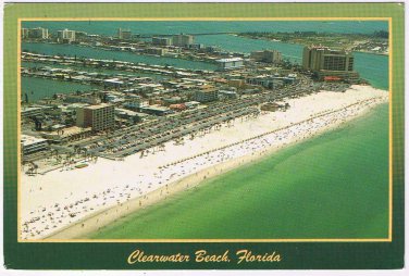 Florida Postcard Clearwater Beach & Marina