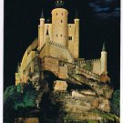 Spain Postcard Segovia Alcazar At Night