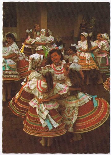Hungary Postcard Budapest National Costume