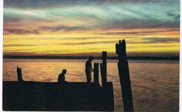 Ontario Postcard Lake Simcoe Sunset Over The Waters