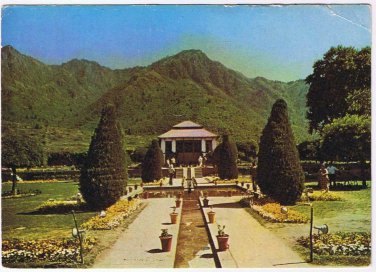 India Postcard Kashmir Chasma Shahi