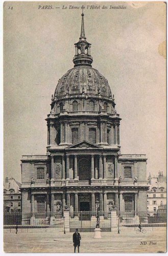 France Postcard Paris Le Dome de l'Hotel des Invalides