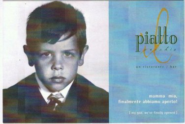 Ontario Postcard Richmond Hill Piatto Recchio Vintage Boy Photo