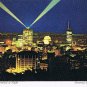 Quebec Postcard Montreal At Night From Mount Royal Mont-Royal