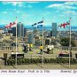 Quebec Postcard Montreal Skyline View From Mount Royal Place de la Ville