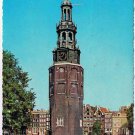 Netherlands Holland Postcard Amsterdam Montelbaan Tower