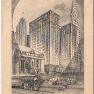 New York Postcard NYC The Commodore Guttman Steelograph