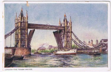 United Kingdom UK Postcard London Tower Bridge