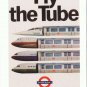 Art Postcard Brian Watson Fly The Tube 1977 Museum Of Modern Art