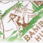 Art Postcard Aloha Bambu Hut Cocktail Napkin 1940s