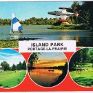Manitoba Postcard Portage La Praire Island Park Multi View