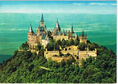 Germany Postcard Burg Hohenzollern