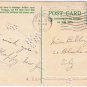 Holiday Postcard New Year Greeting Embossed Winter Scene Moonlight Germany