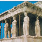 Greece Postcard Athens Portico Of The Caryatides
