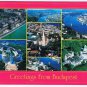 Hungary Postcard Budapest Scenes Multi View 7