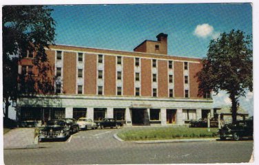 Nova Scotia Postcard Amherst Fort Cumberland Hotel