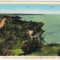 Ontario Postcard Sault Ste Marie Drive Overlooking Lake Superior PECO