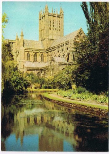 United Kingdom UK Postcard RPPC Wells Cathedral