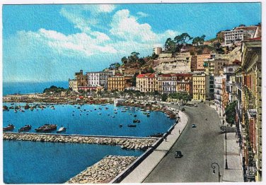Italy Postcard Napoli Mergellina