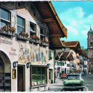 Germany Postcard Mittenwald Obermarkt Pfarrkirche
